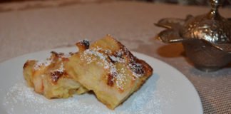 Gâteau invisible aux pommes et poires, fondant et léger